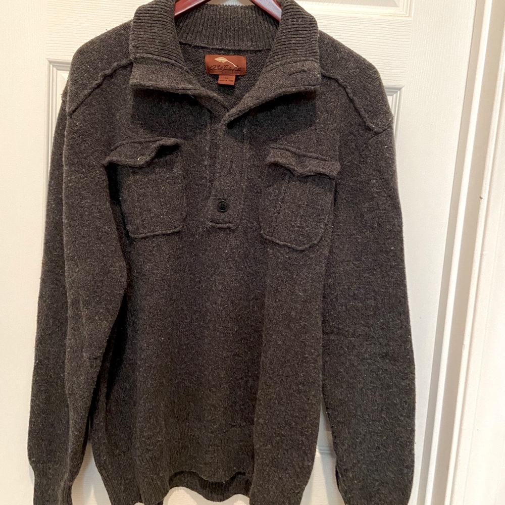 Grey Pull Over Sweater